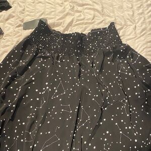 Disturbia Black Constellation Skirt